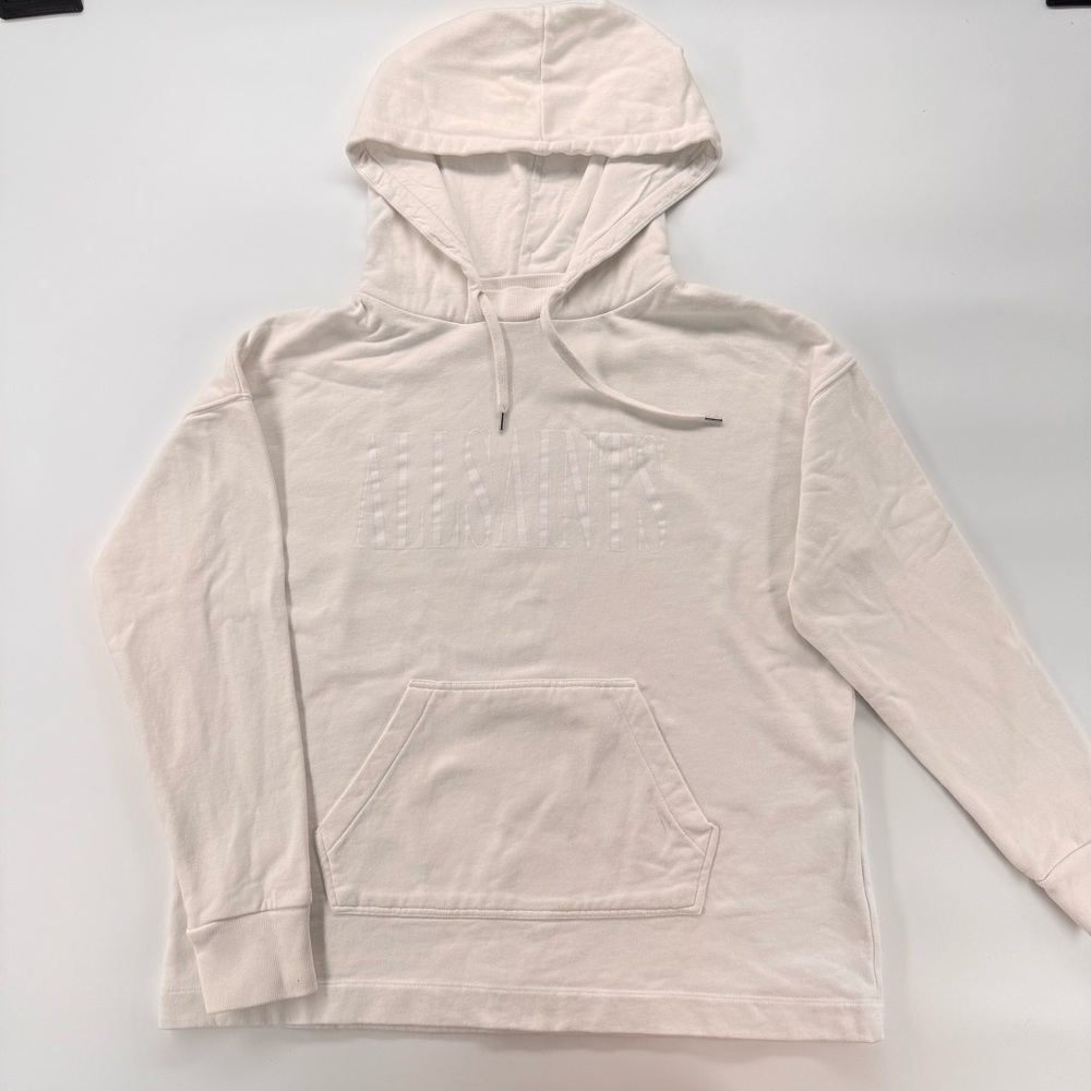 All Saints White Hoodie Womens